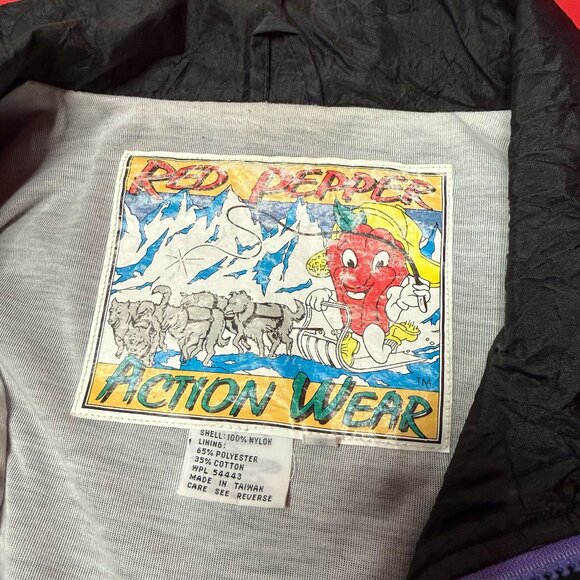 Retro Street Style Set – Vintage Geometric Sport Jacket + Go Slow Caravan Hiking - Picture 7 of 12